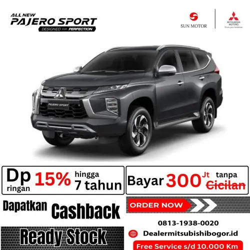 Sewa Pajero Sport bambu apus